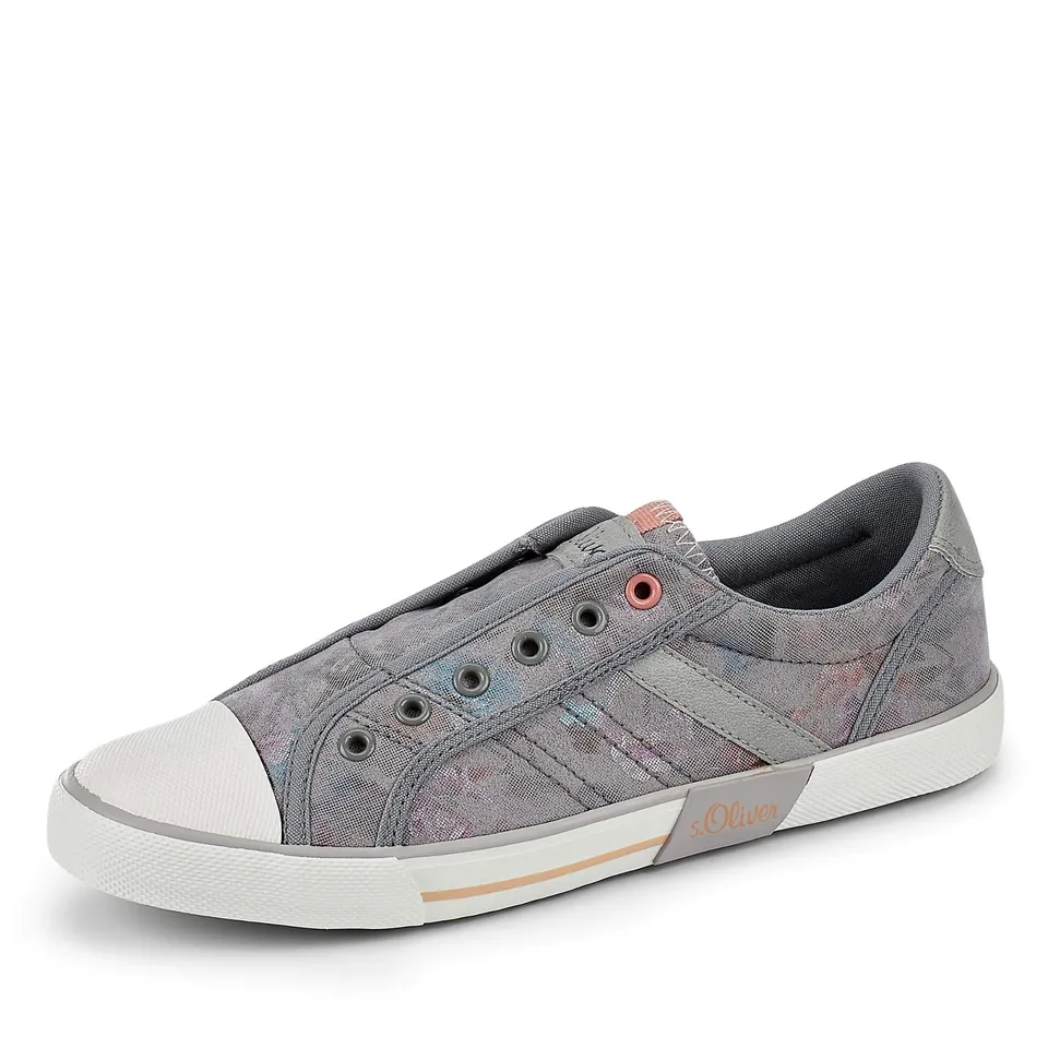 s.Oliver Junior 5-44200-24 Sneaker 33 weiß Blumen