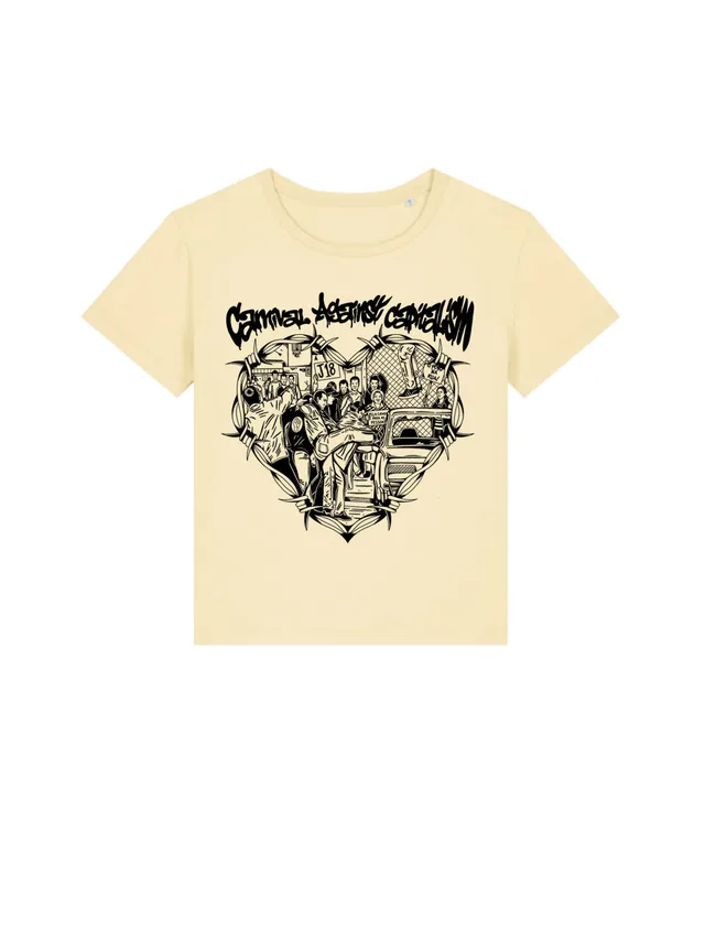 dna merch Carnival Against Capitalism Damen T-Shirt Bio-Baumwolle