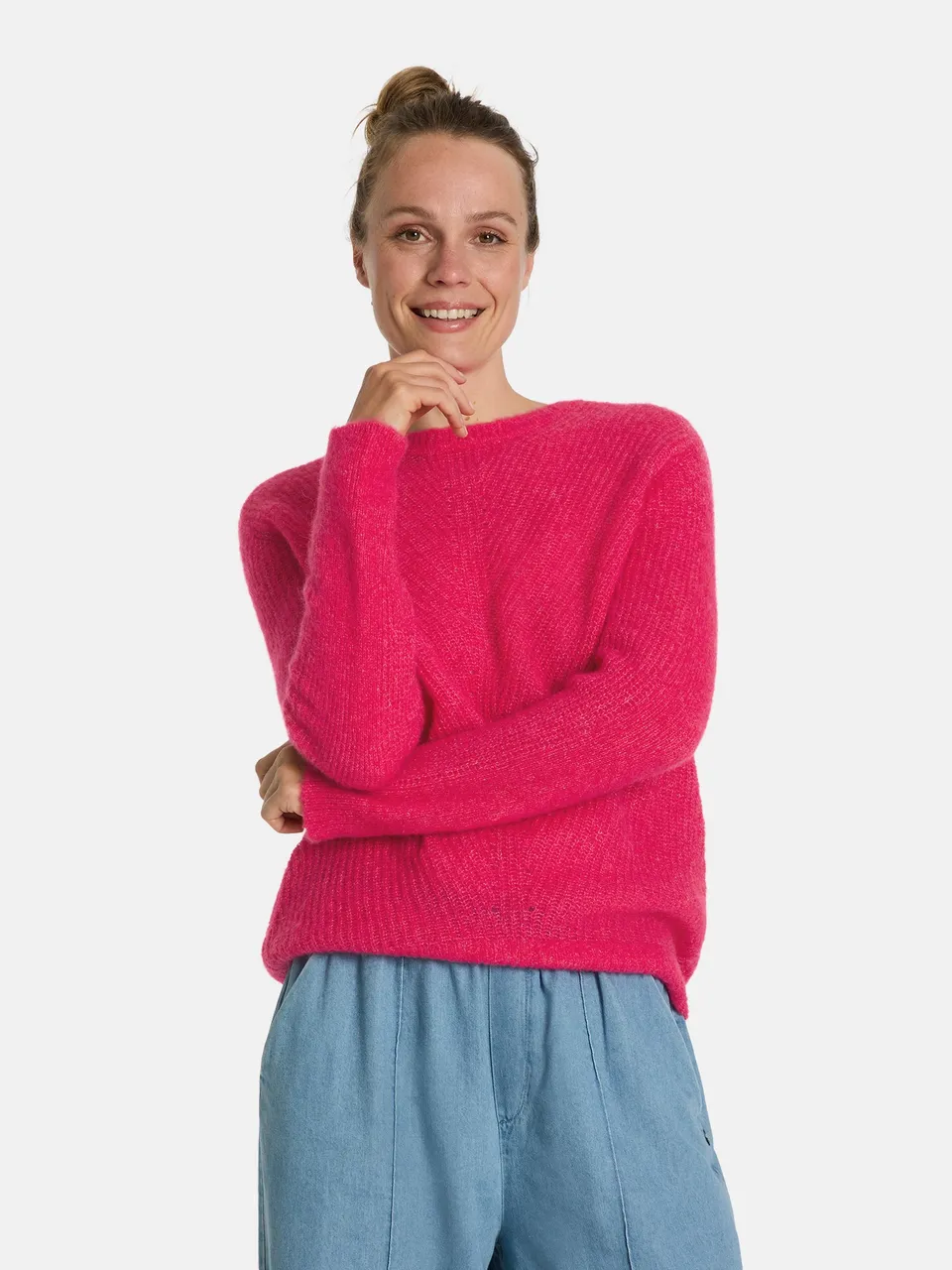 Lieblingsstück BabroEP Pullover wineberry mit Alpaka