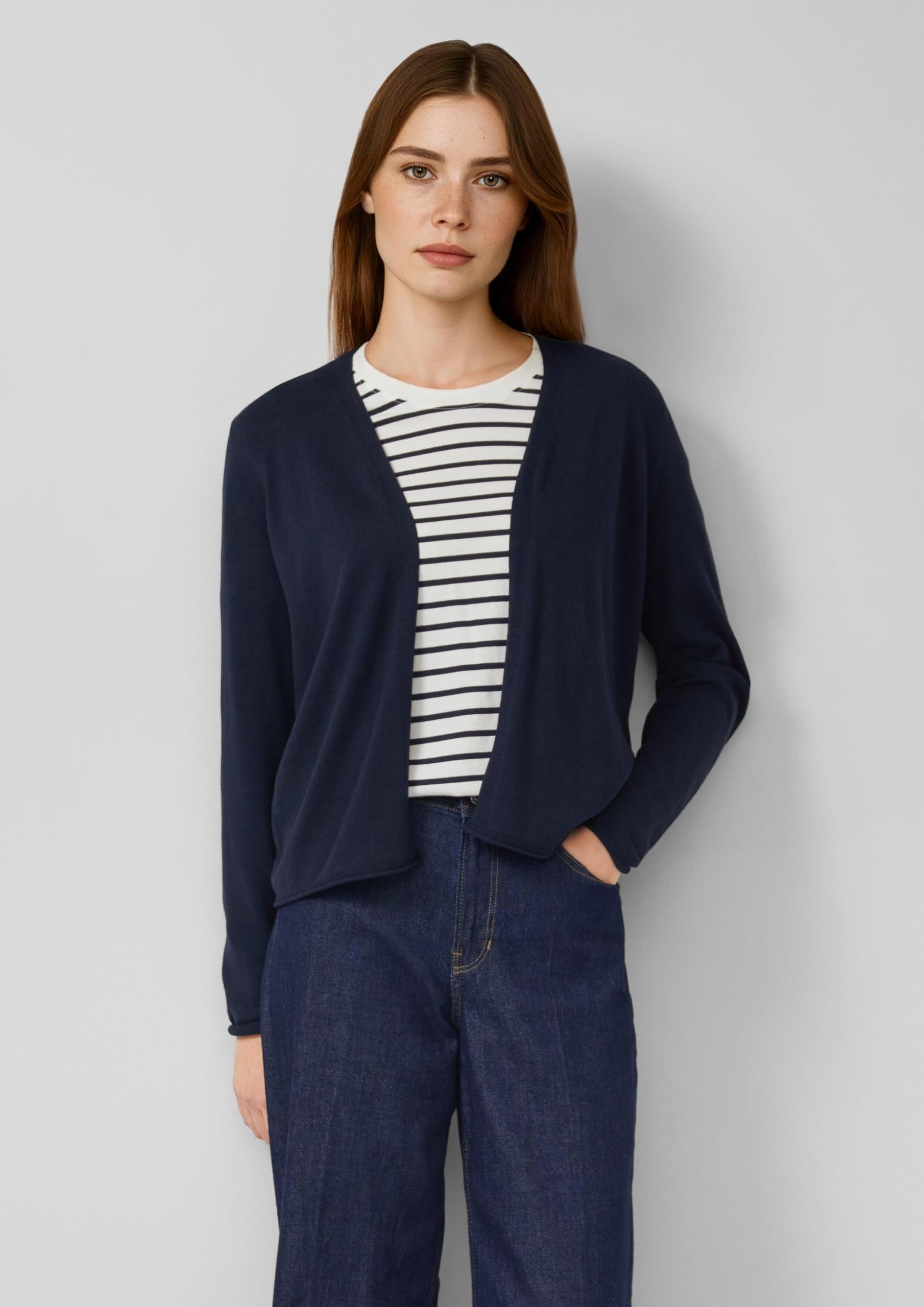 s.Oliver Junior Feinstrickcardigan Strickjacke Viskose