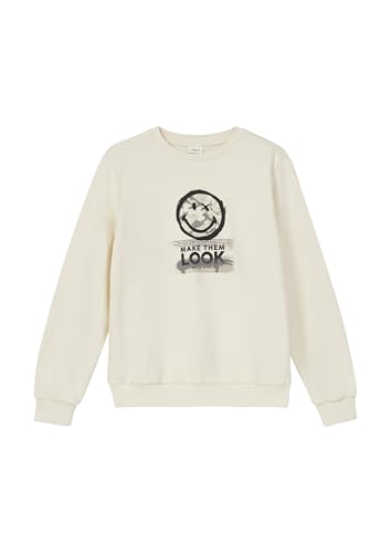 s.Oliver 2169222 Sweatshirt Grey Black Baumwolle