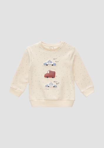 s.Oliver Junior 2149768 Sweatshirt helles Sand Gr. 80 Allover