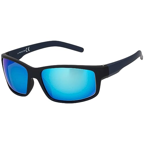 BEZLIT Sport Sonnenbrille polarisiert Blau Unisex UV400