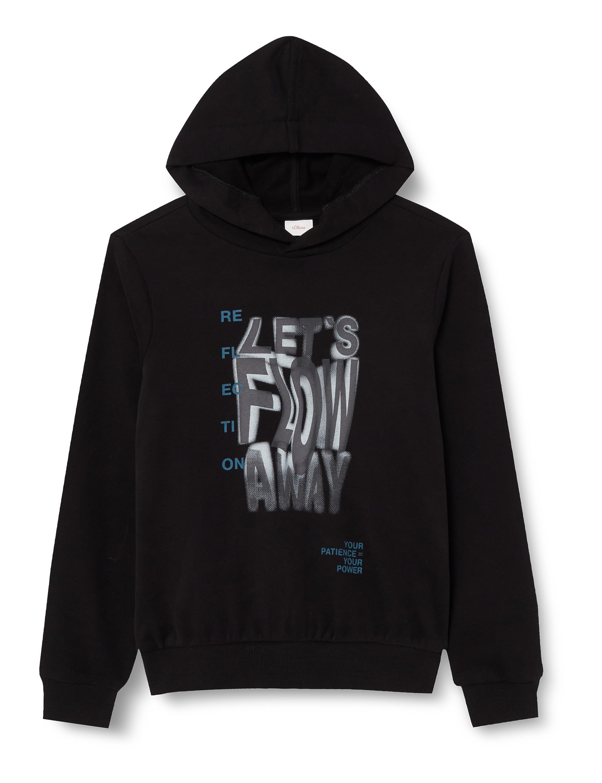 s.Oliver Junior 2150135 Sweatshirt Jungen 152 Schwarz