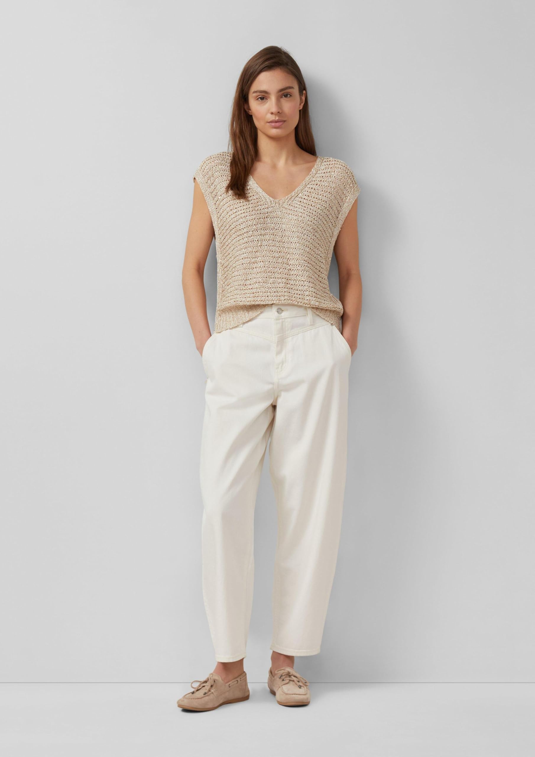 s.Oliver Red Label Ankle Jeans Damen Relaxed Größe 38