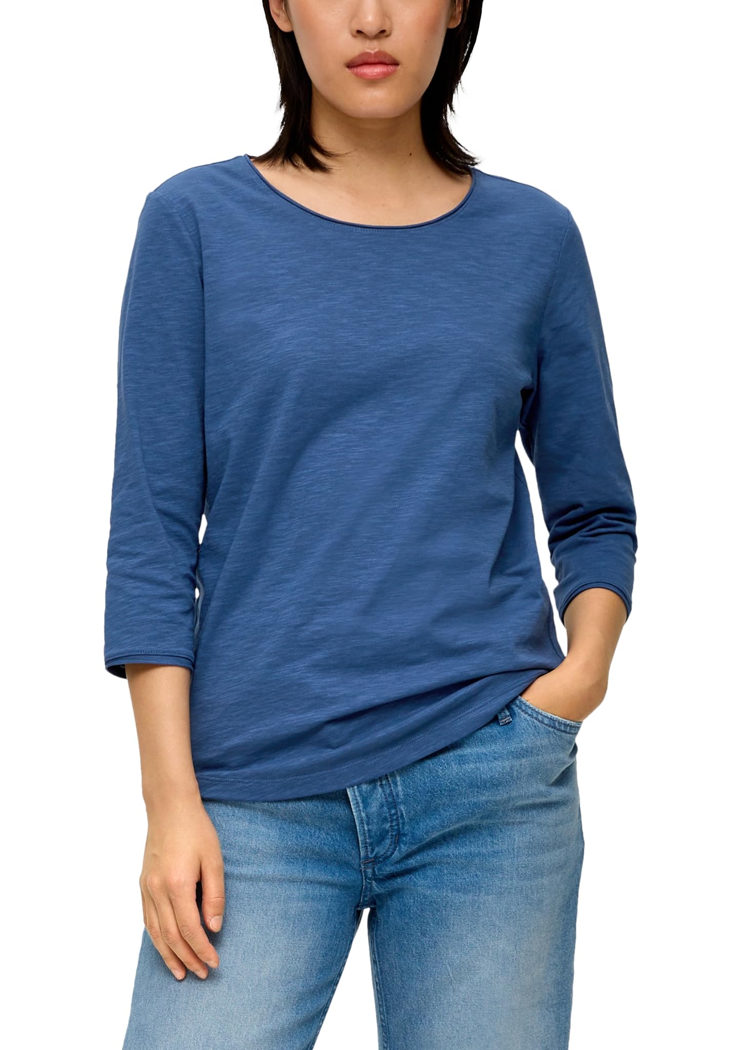 s.Oliver 2164085 T-Shirt lilac pink aus Baumwolle