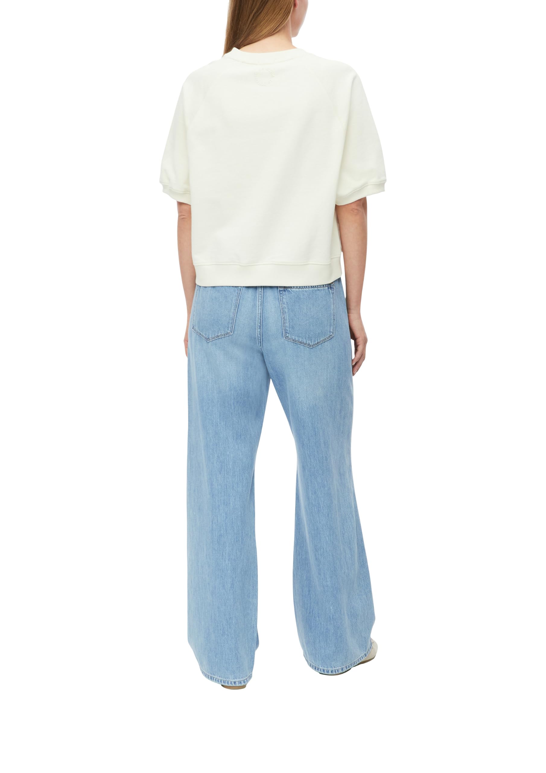 s.Oliver RED LABEL Sweatshirt Kurzarm Baumwolle