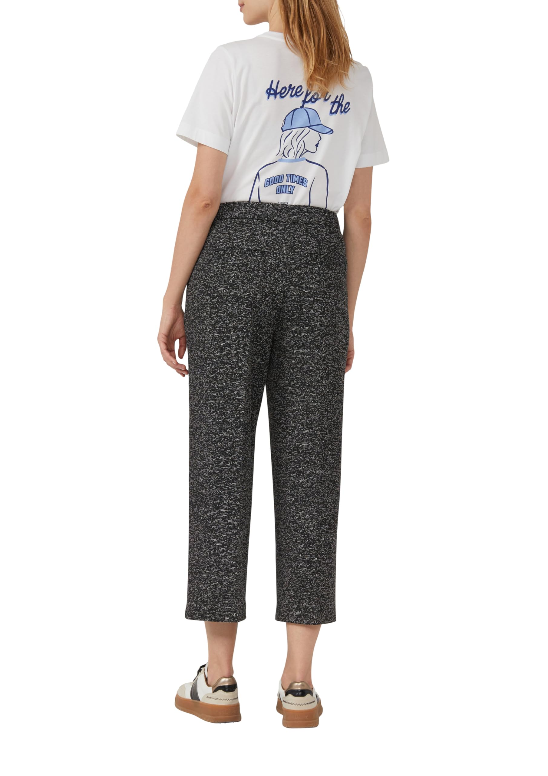 s.Oliver Junior Culotte Hose Wide Leg 42 Melange