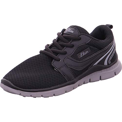 s.Oliver 5-43201-36 Kinder Schnürer Black Alltag schwarz