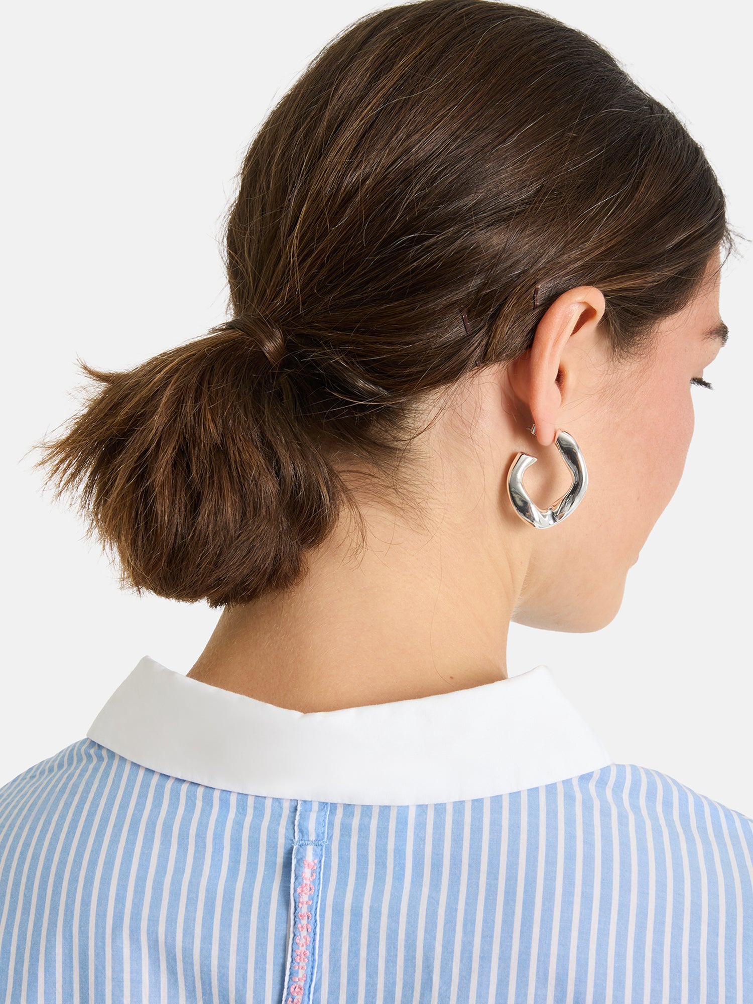 Lieblingsstück RozeriL Bluse pearl Baumwolle Knopfleiste