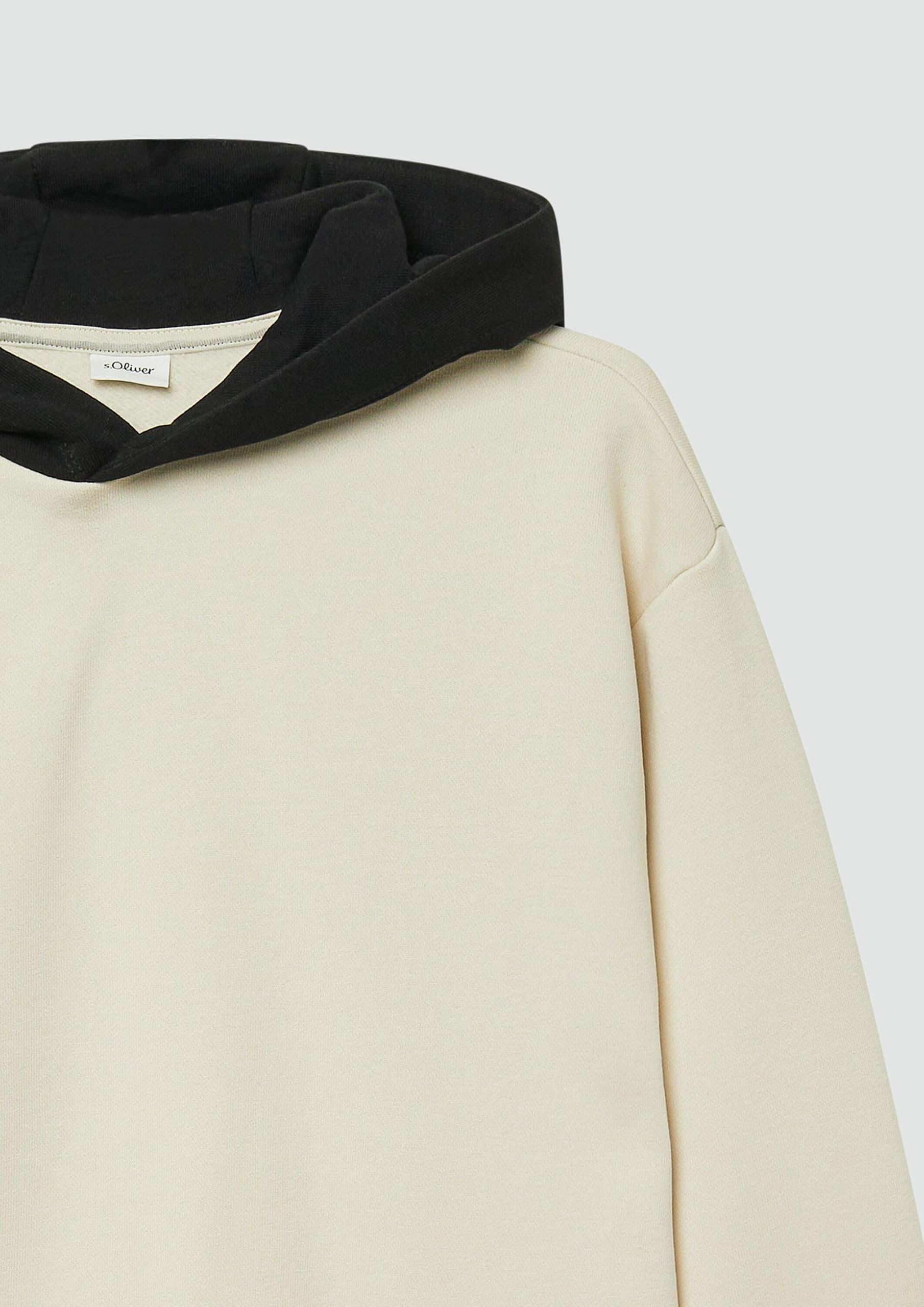 s.Oliver Junior 2172864 Hoodie helles Beige 134-140 Kapuze