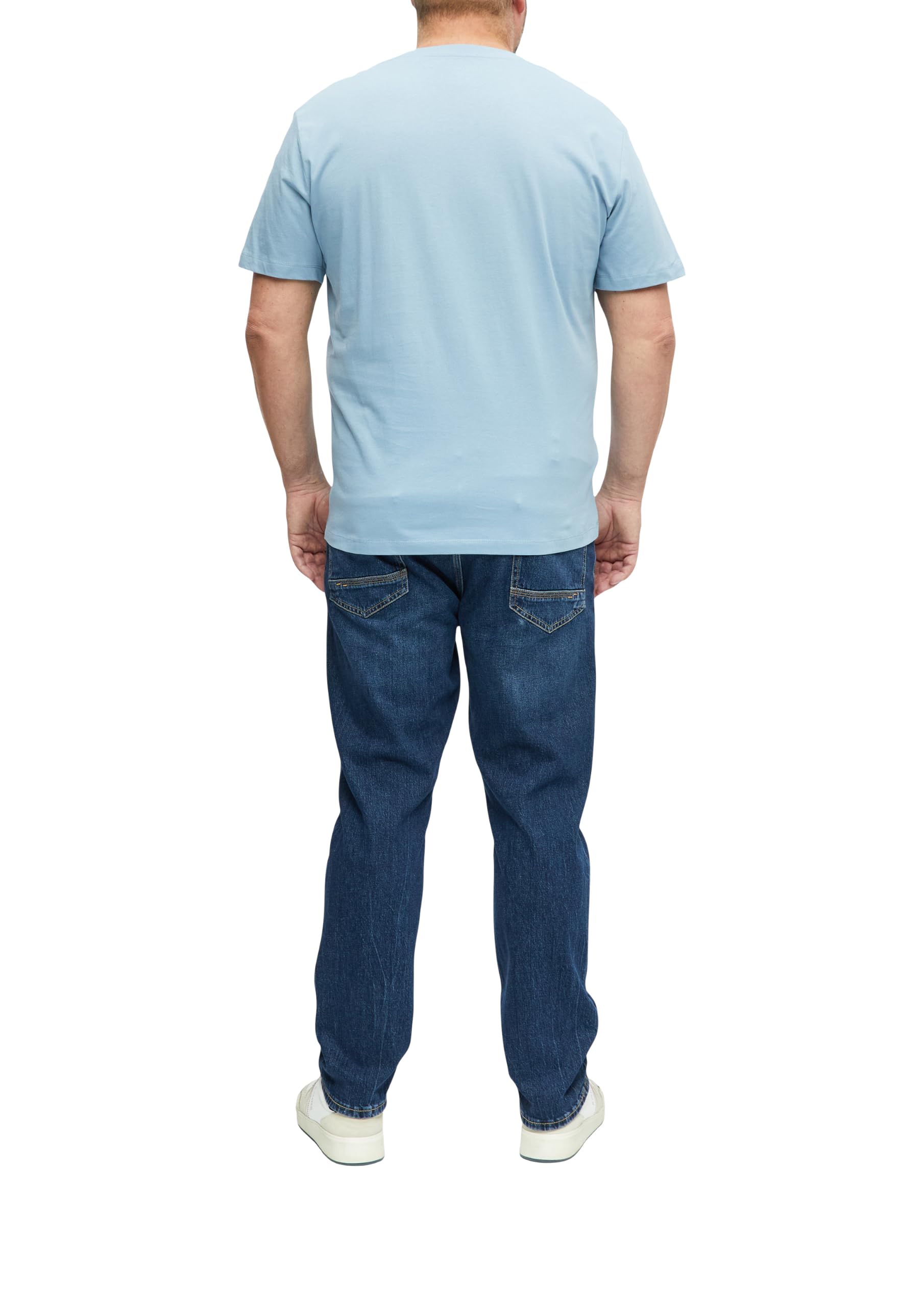 s.Oliver Junior T-Shirt mit Logo blau 3XL