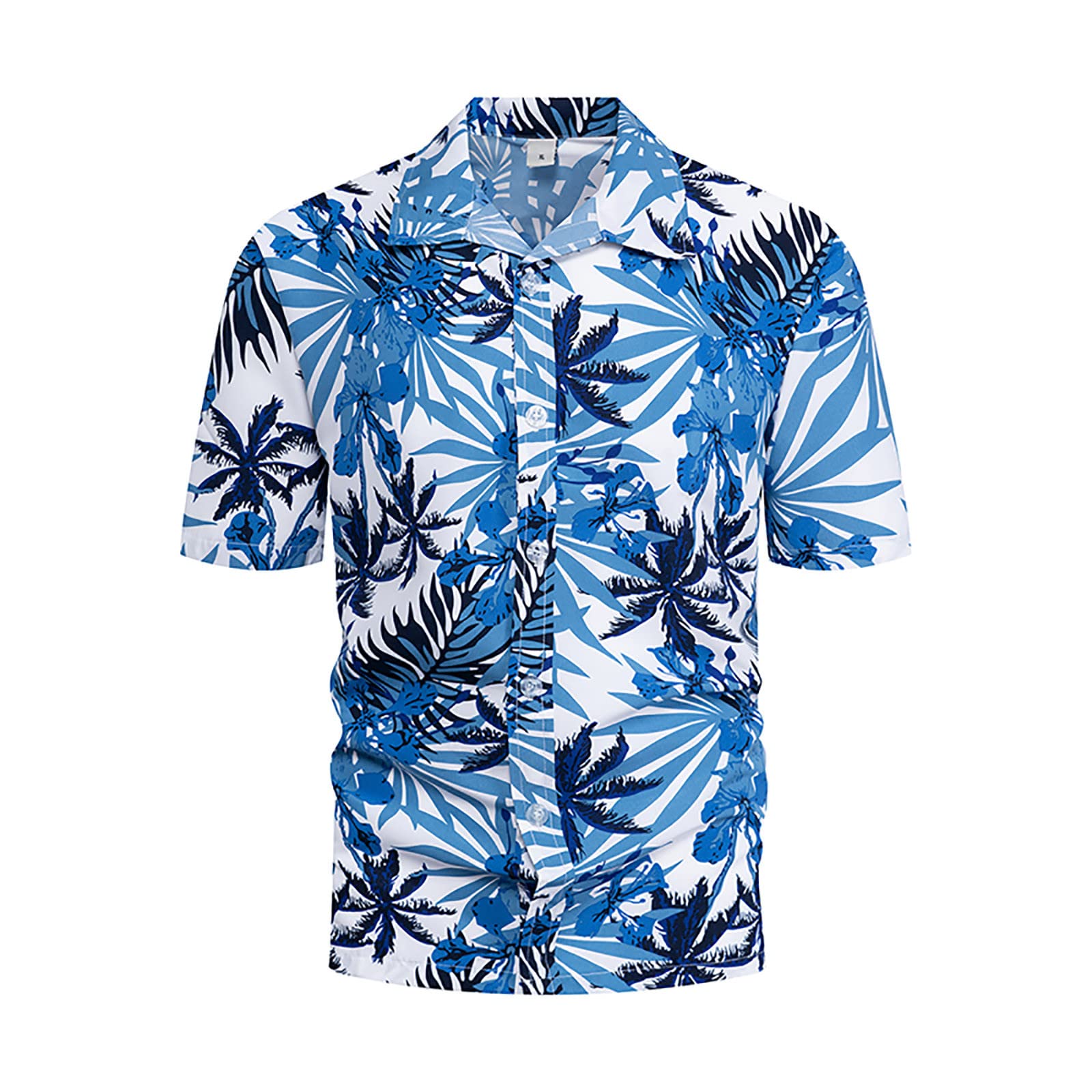 Singular AG Hawaiihemd Streifen Blau S