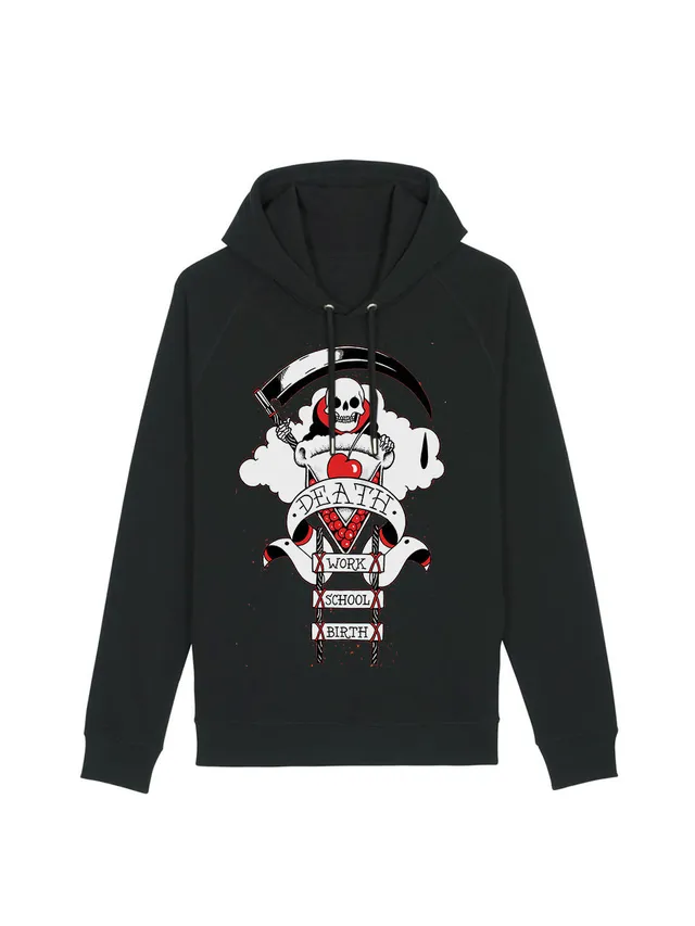 dna merch Kuchen im Himmel Joe Hill Kapuzenpullover schwarz