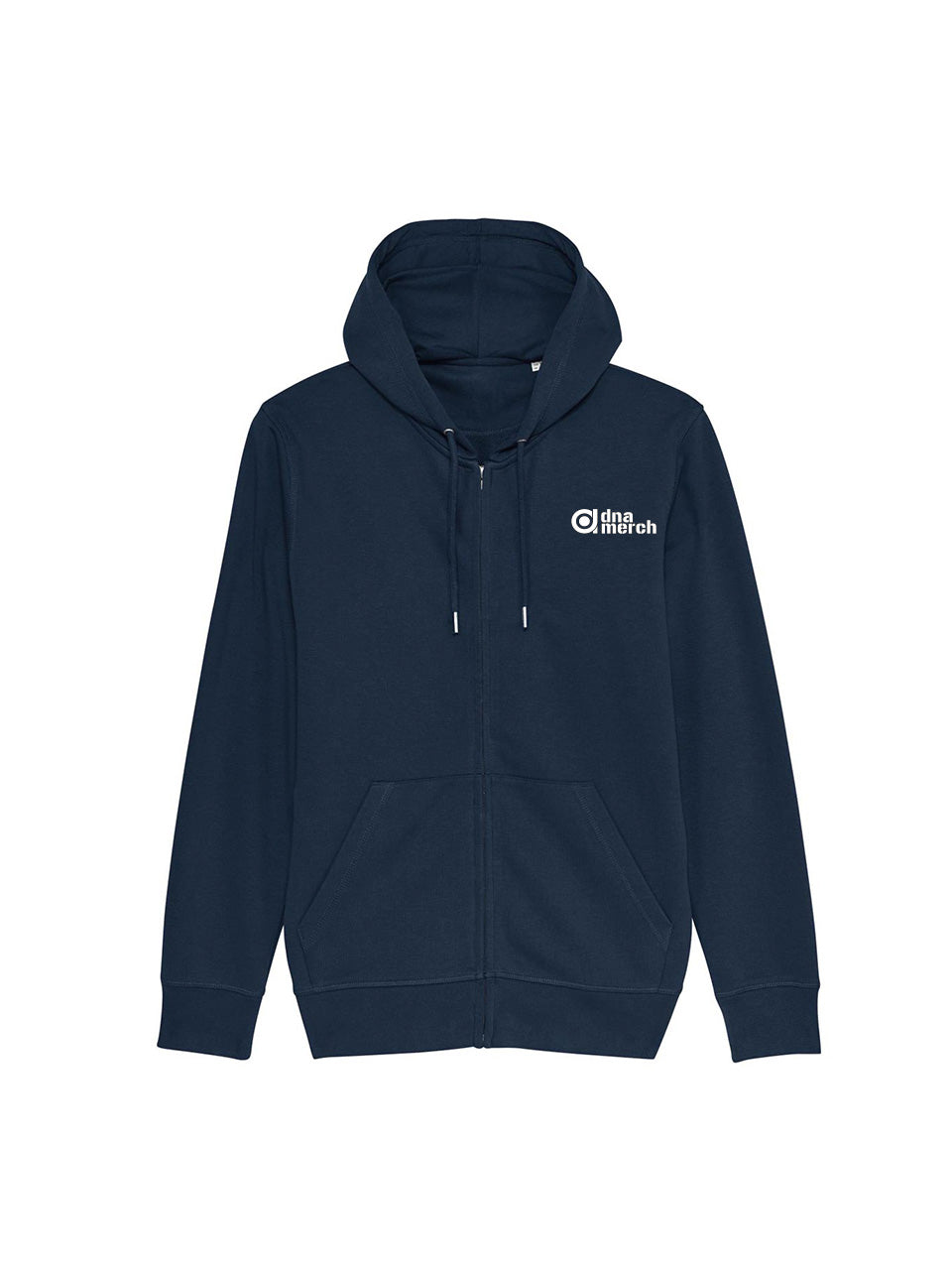 dna merch Fuck Charity Love Solidarity Kapuzenjacke schwarz