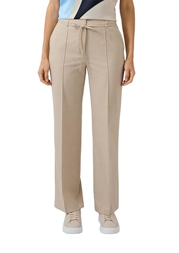 s.Oliver Black Label Hose Wide Leg Beige Gr.40 Bindegürtel