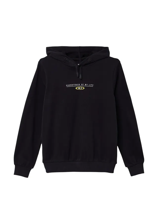 s.Oliver RED LABEL Kapuzensweater Hoodie Schwarz 134-140