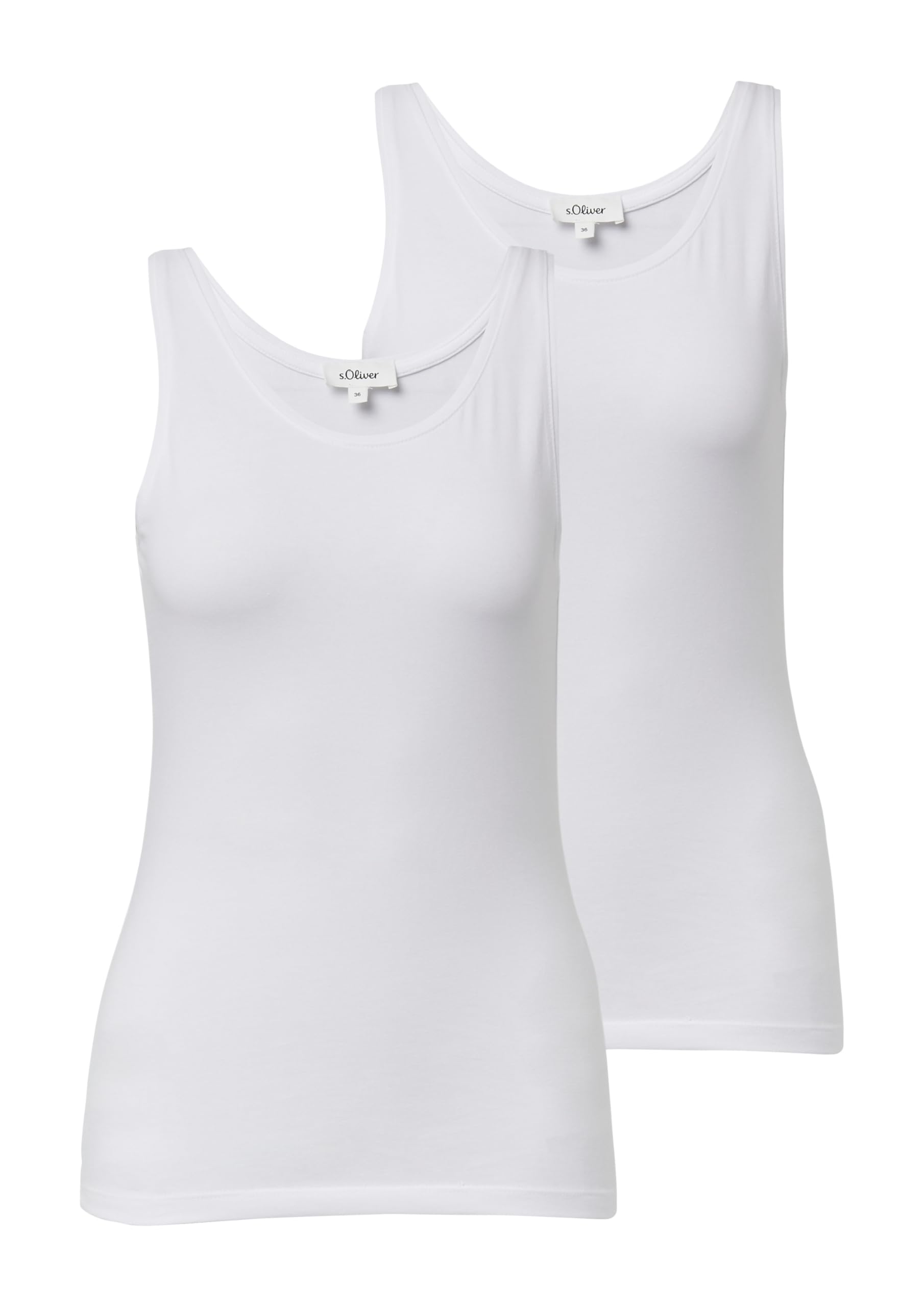 s.Oliver Basic Top Jersey Gr. 38 2er-Pack