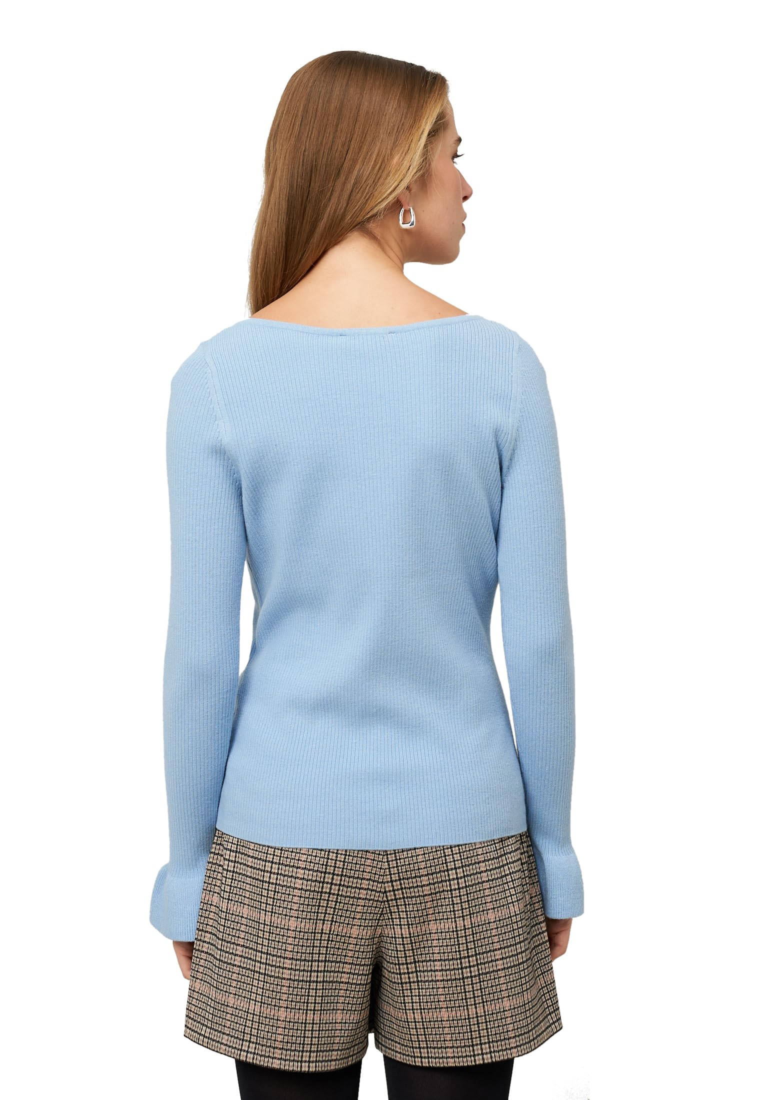 zero Pullover Volantärmel Gr.40 8358 feminin