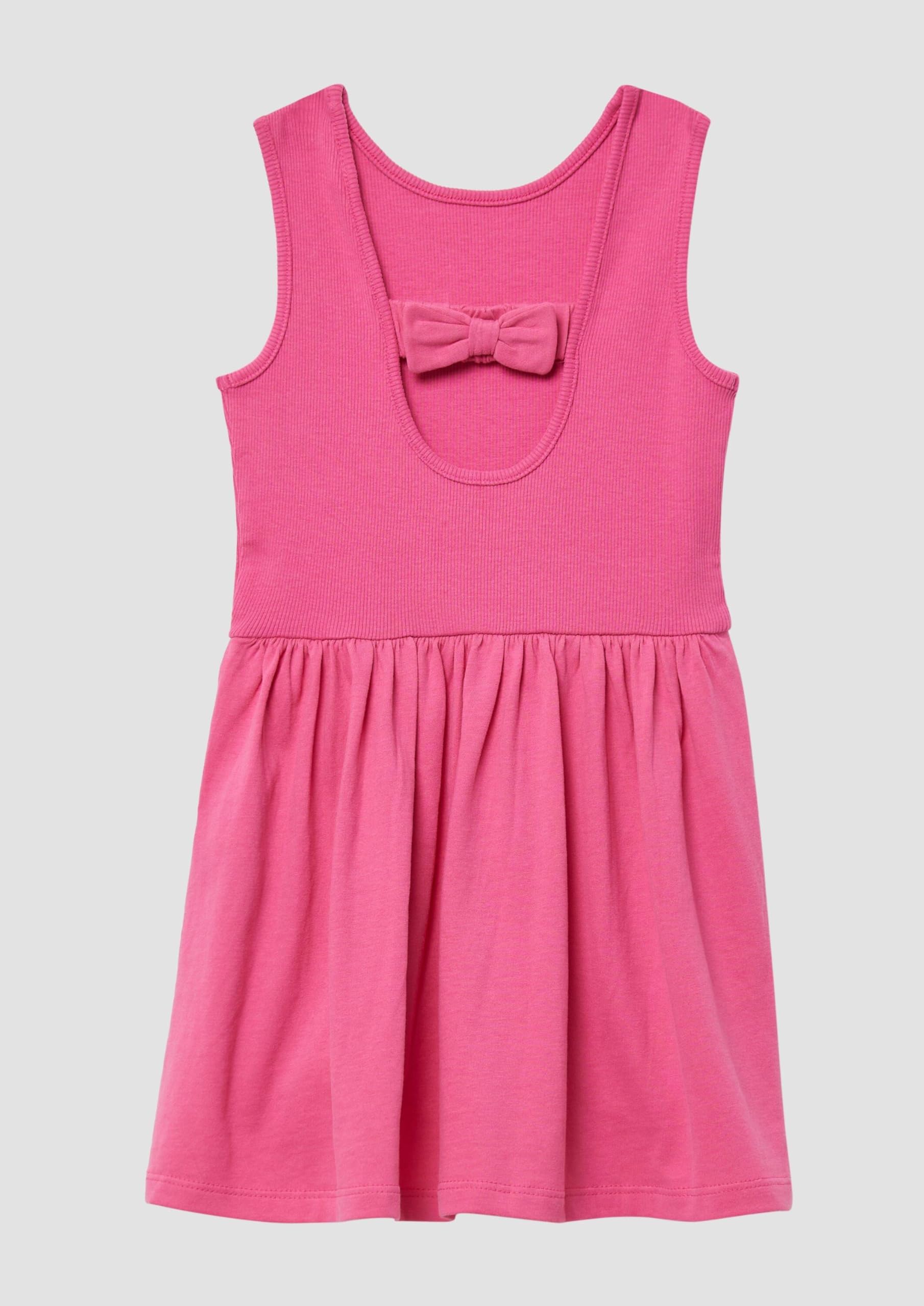 s.Oliver RED LABEL Kleid Baumwollmix kurz mit Rücken-Detail