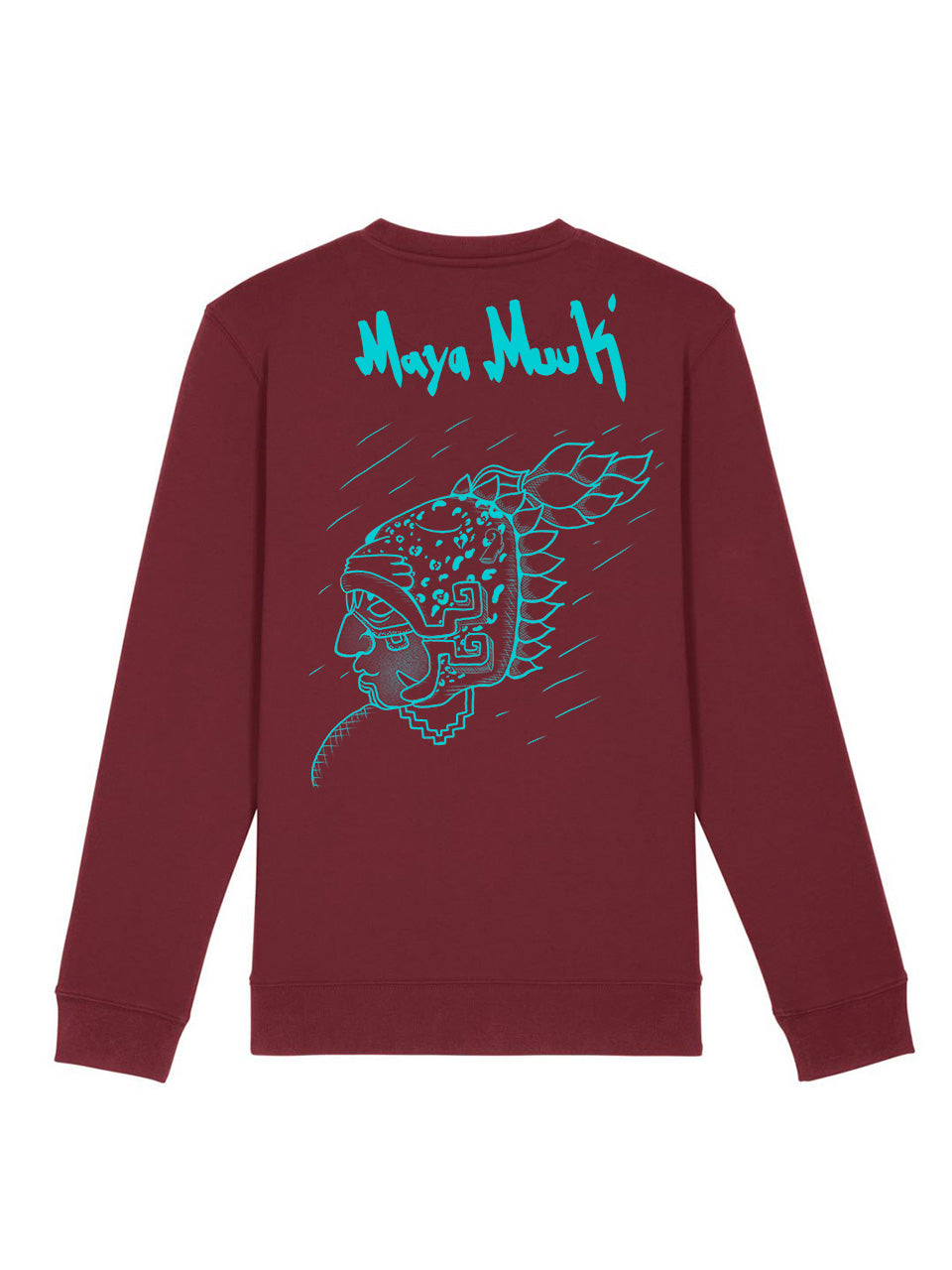 dna merch Maya-Widerstand 1517 Sweatshirt Schwarz Biobaumwolle
