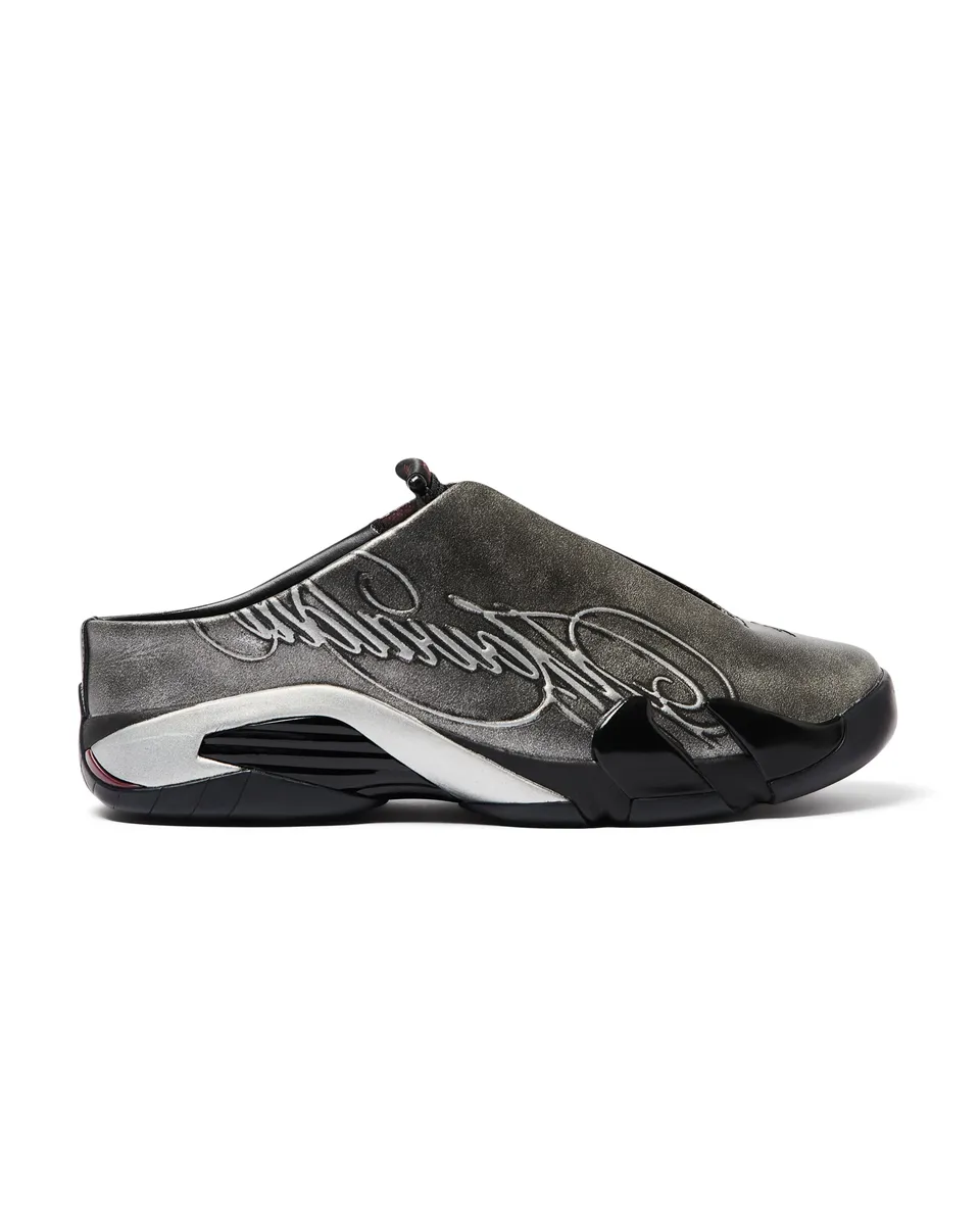 Mowalola Air Jordan 14 Retro Mule Schwarz