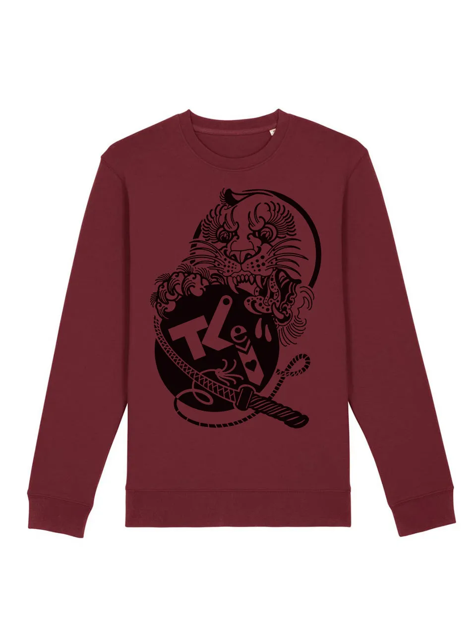dna merch Tattoo Art Association Tiger Sweatshirt Bio-Baumwolle