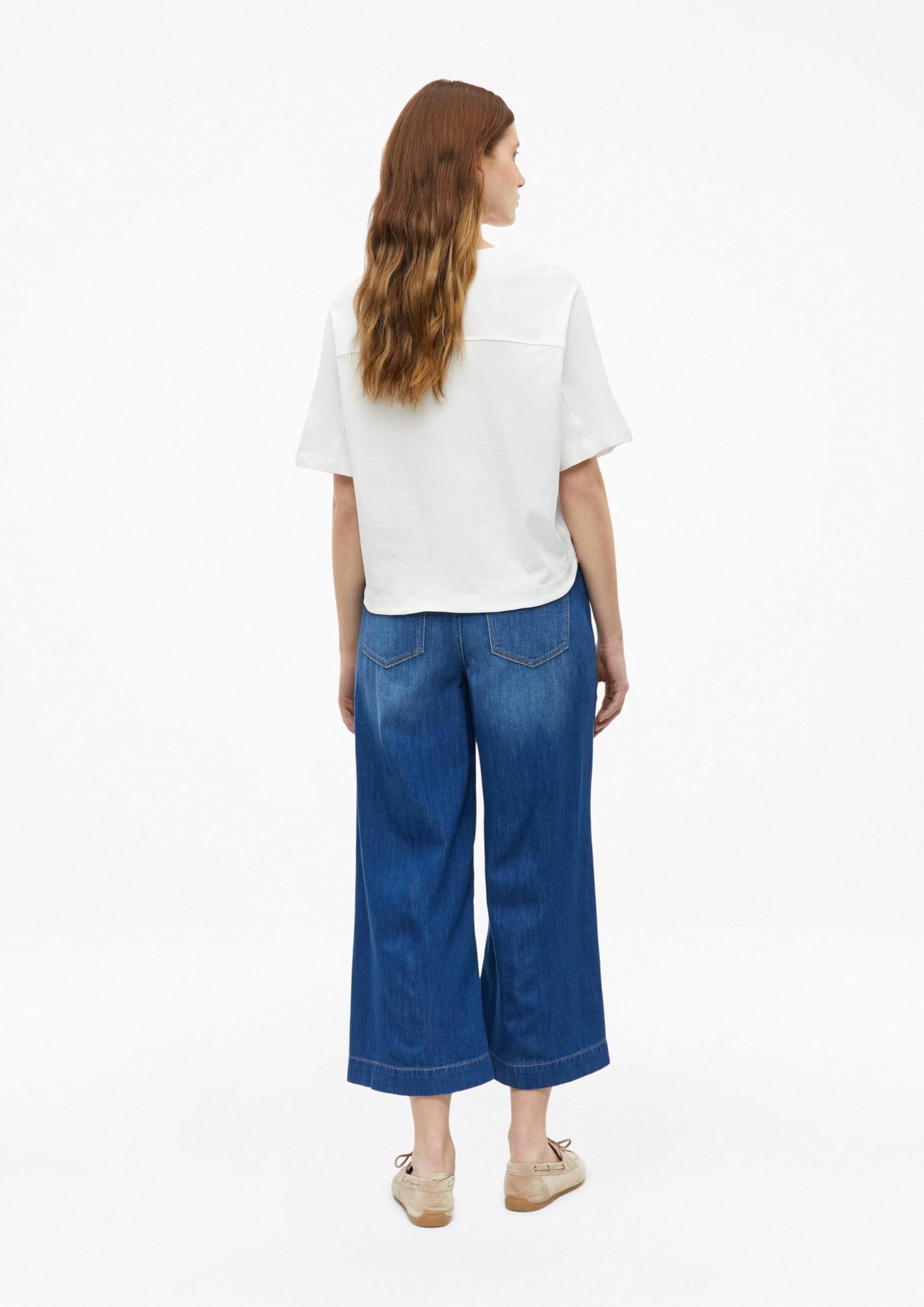 s.Oliver Red Label Culotte-Jeans High Rise Damen Wide Leg
