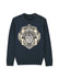 dna merch Sonja Punktum Durga Sweatshirt schwarz aus Baumwolle
