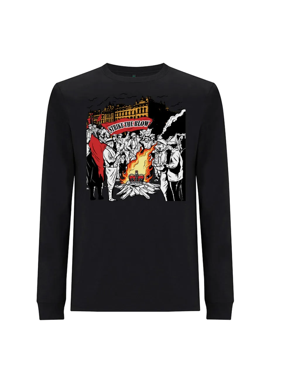 dna merch Strike The Blow London 1893 Langarmshirt Schwarz