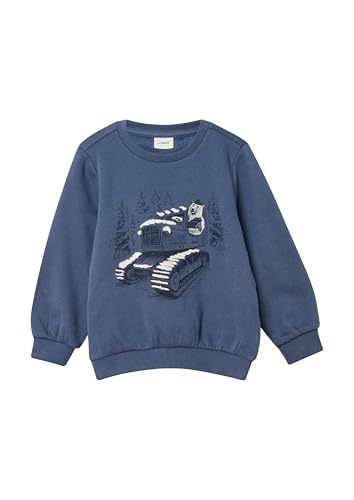 s.Oliver Red Label Sweatshirt royalblau 128-134 Frontprint