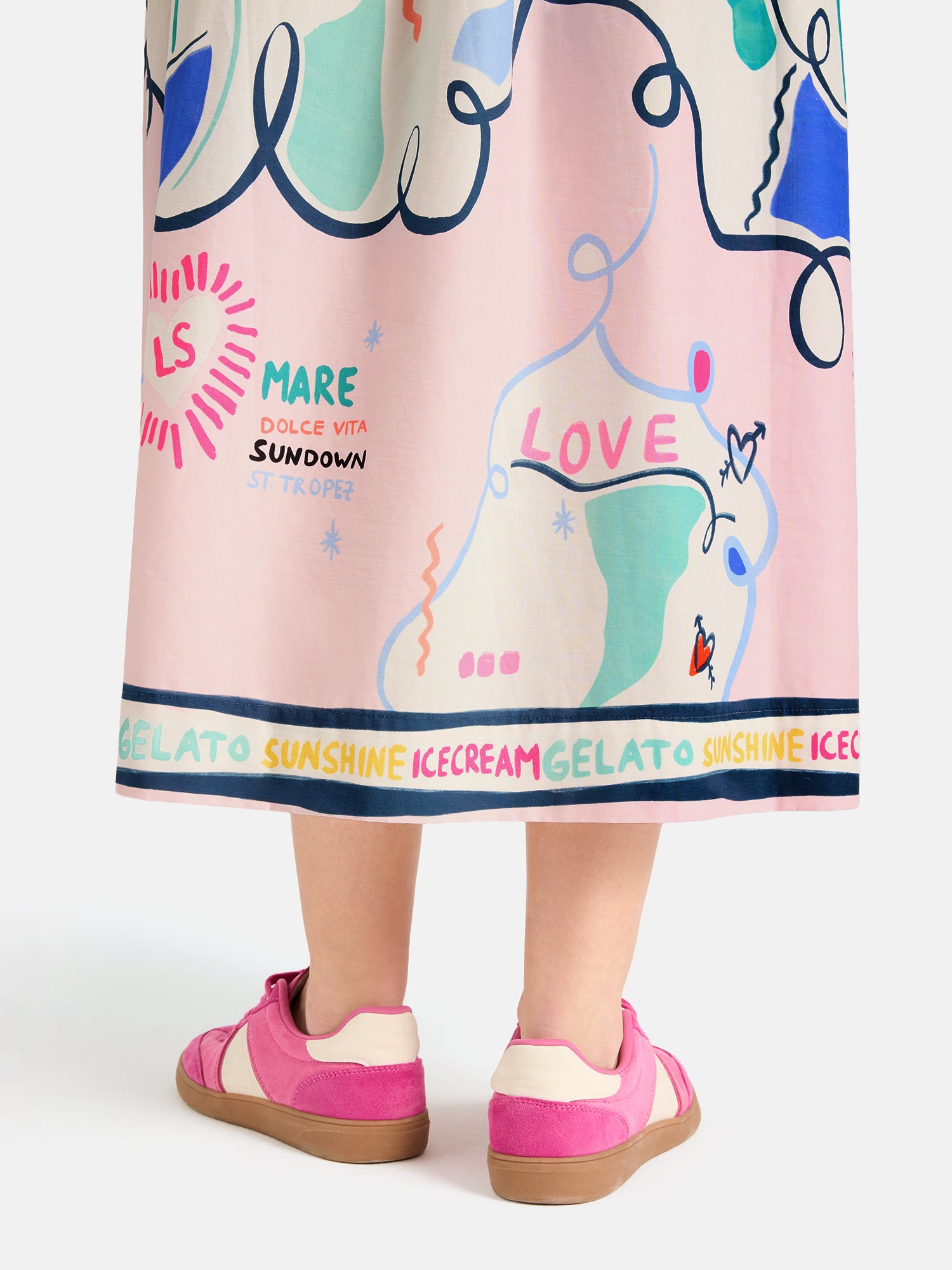 Lieblingsstück RabieL Kleid blue bell Baumwollmix