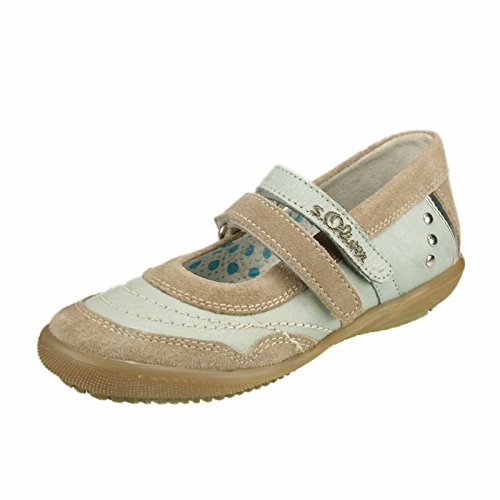 s.Oliver 5-34201-24 Mädchen Schnürer Beige EU 28 flach