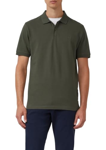 s.Oliver 2024581 Polohemd Olive 3XL aus Piqué-Baumwolle