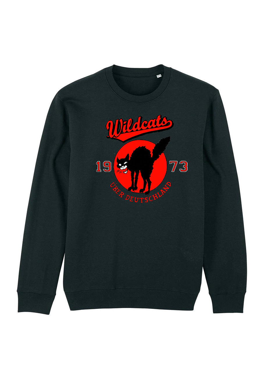 dna merch Wildcats Wilde Streiks 1973 Rundhalspullover schwarz