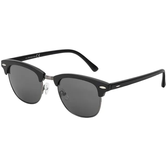 BEZLIT Herren Sonnenbrille Schwarz Metall UV400