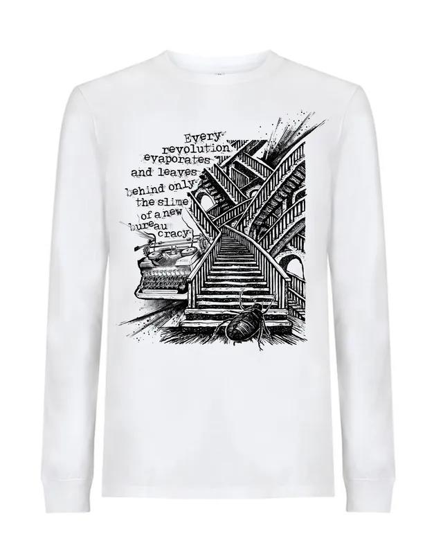 dna merch The Metamorphosis Kafka Longsleeve Unisex Bio