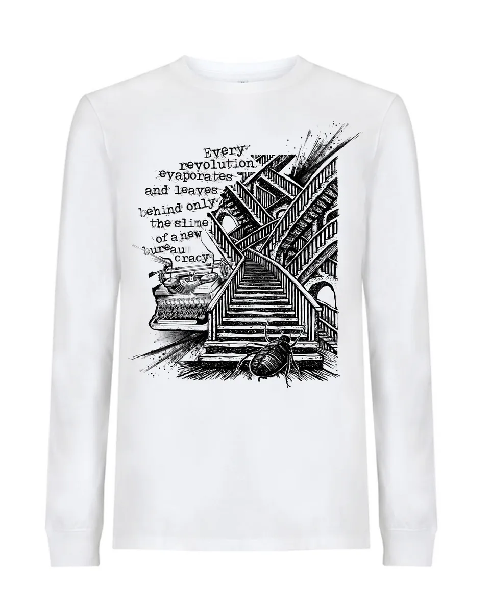 dna merch The Metamorphosis Kafka Longsleeve Unisex Bio
