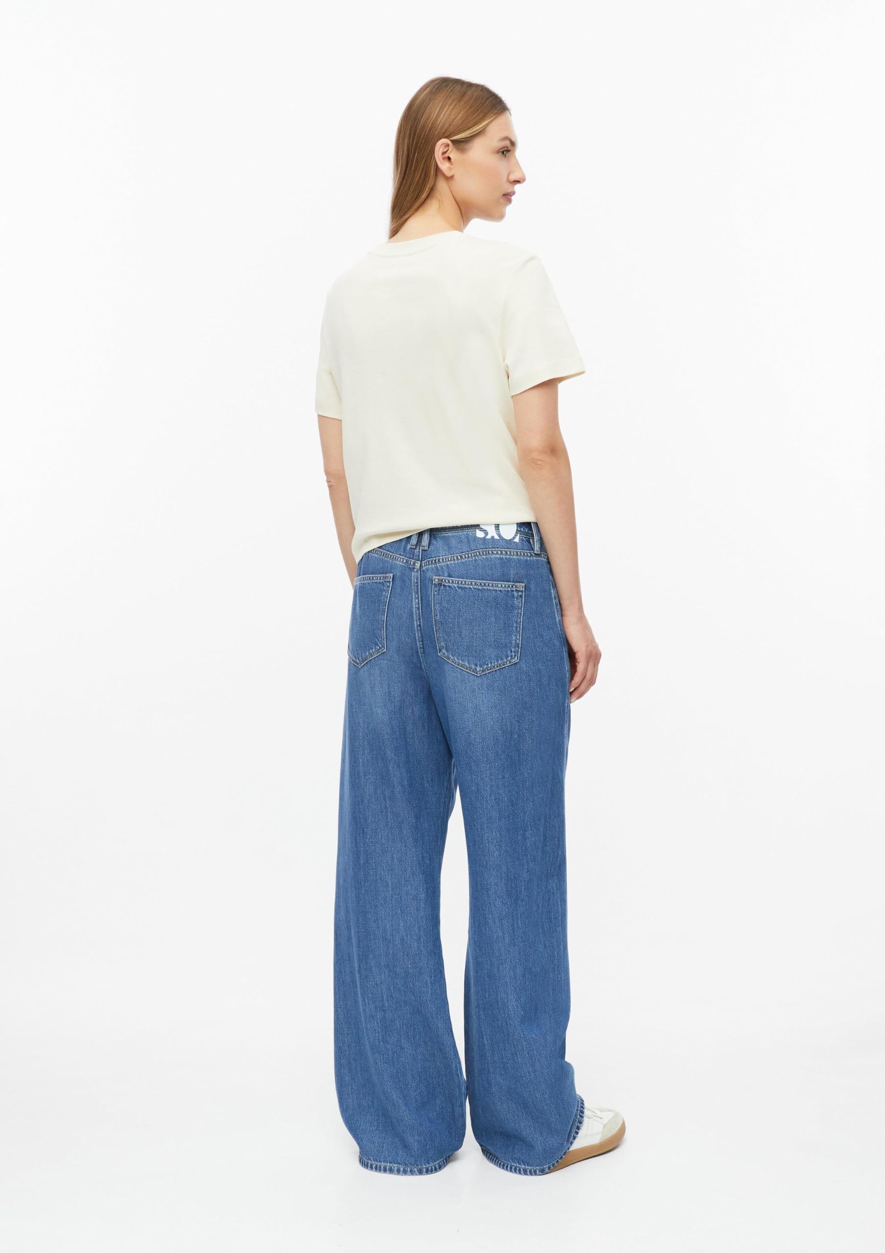 s.Oliver Red Label Suri High Rise Jeans Wide Leg 32W/34L