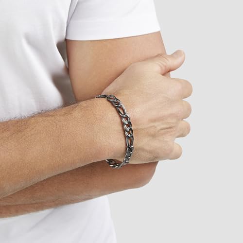 s.Oliver RED LABEL Bold Armband Edelstahl grau markant