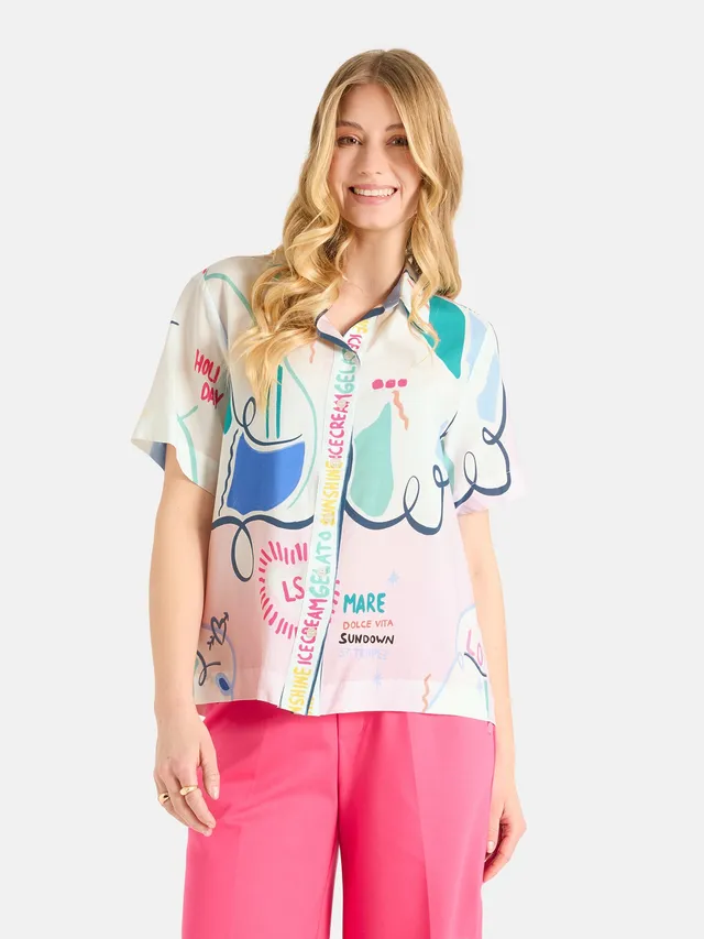 Lieblingsstück FlorenceL Bluse Viskose Print