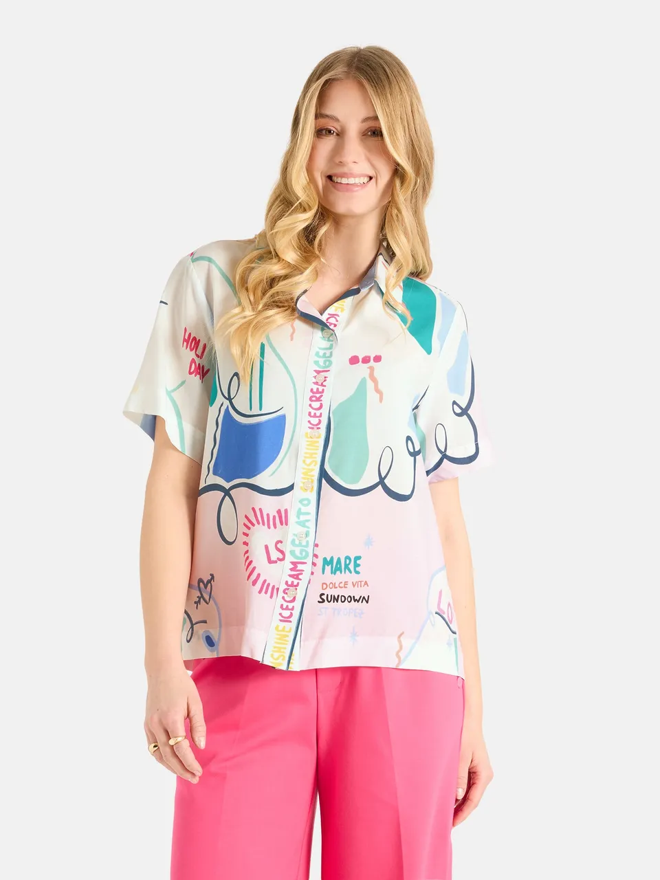 Lieblingsstück FlorenceL Bluse Viskose Print