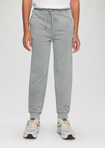s.Oliver Junior Jogginghose gewaschen mit Print 
