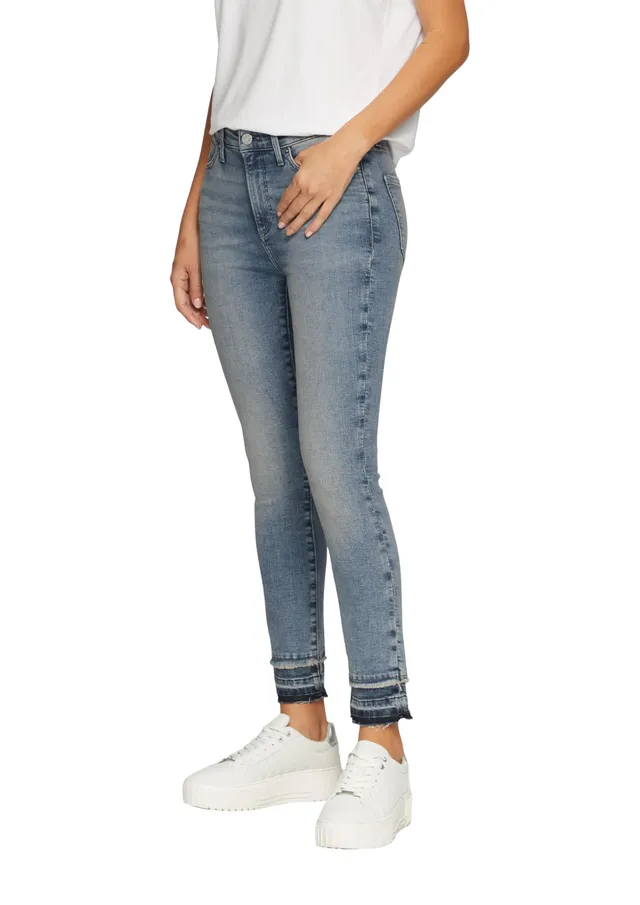 s.Oliver Red Label Izabell Jeans Cropped Skinny offener Saum