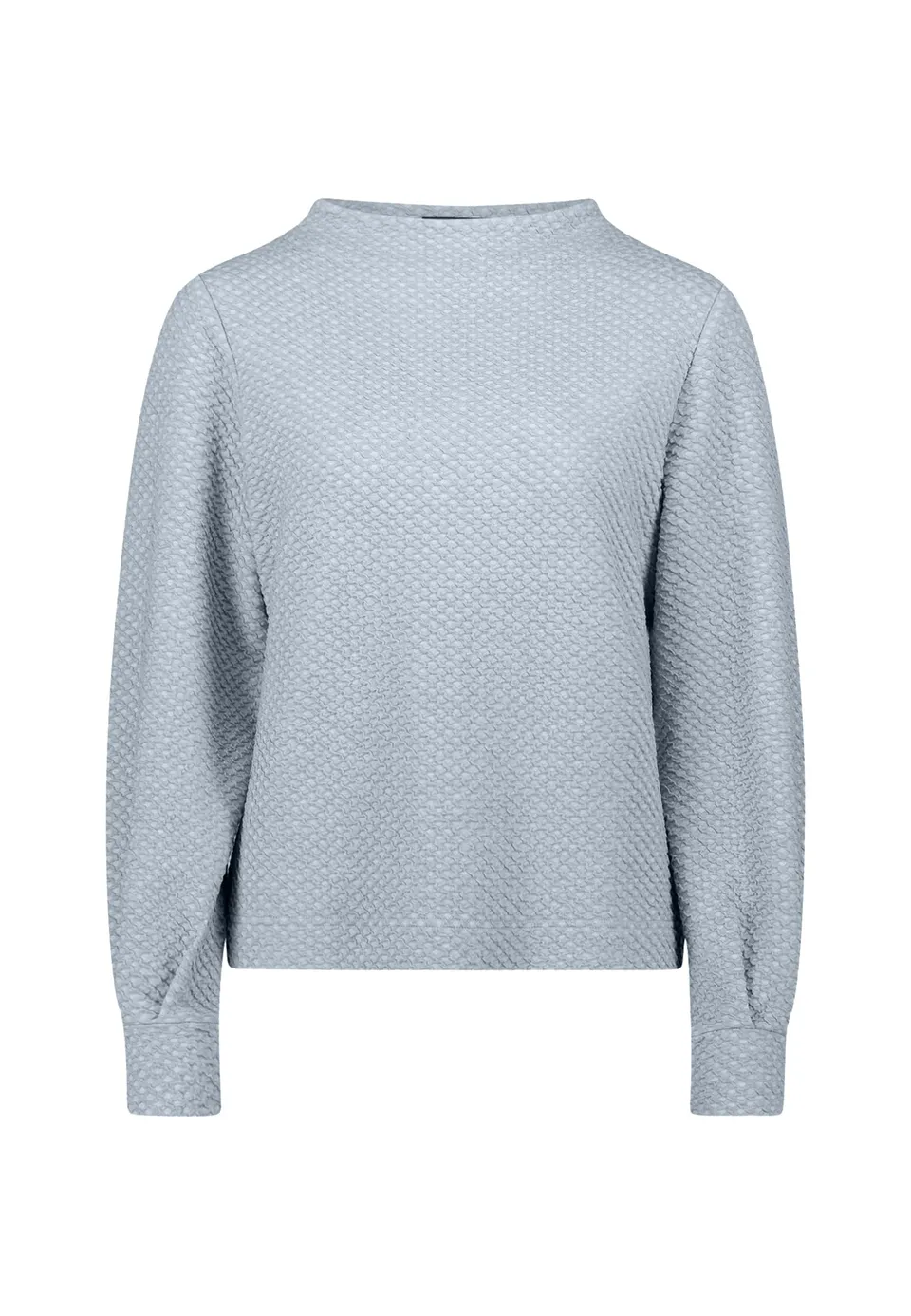 zero Sweatshirt strukturiert Stehkragen Gr.42