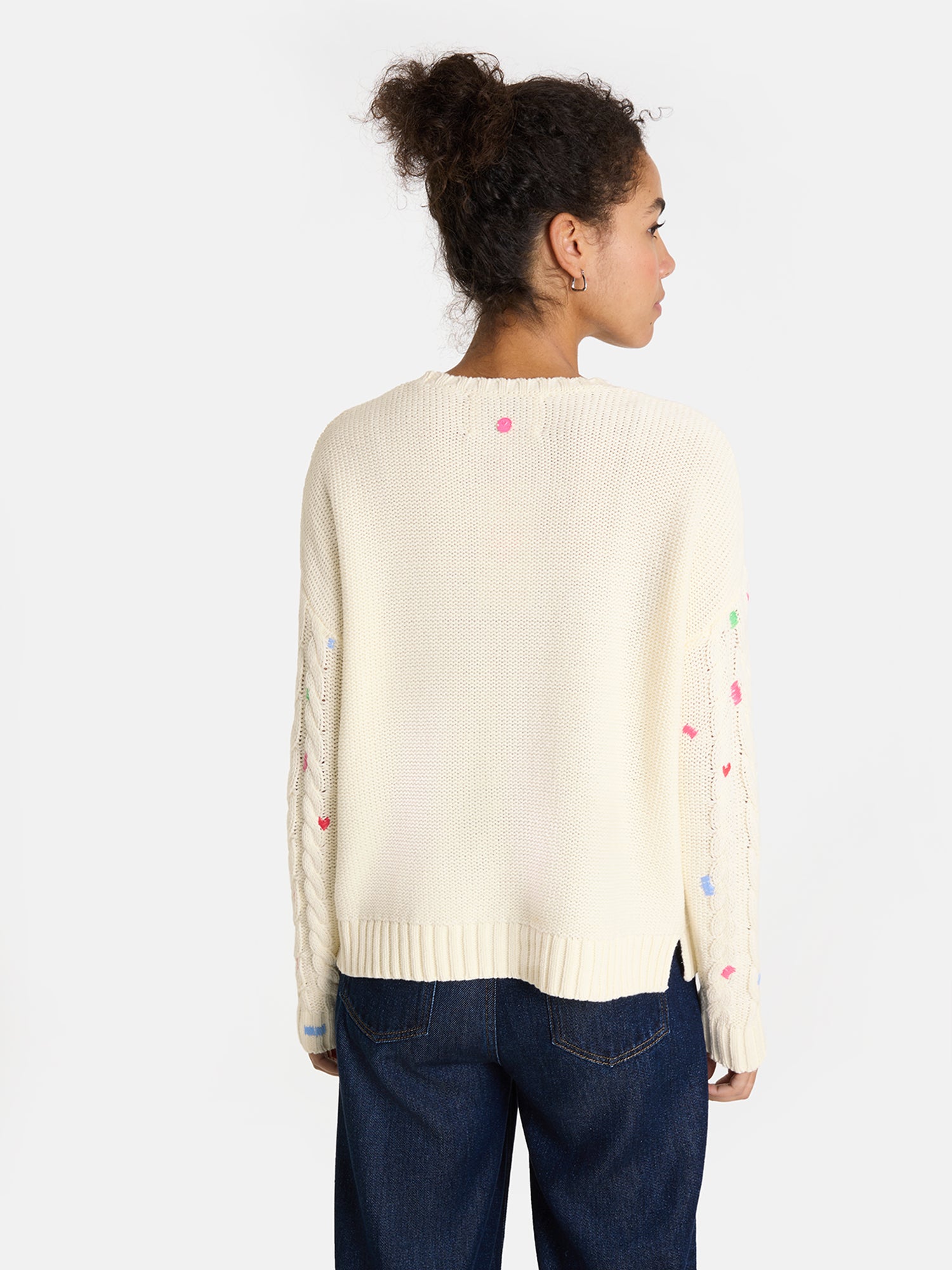 Lieblingsstück DinziL Pullover offwhite mit Zopfmuster