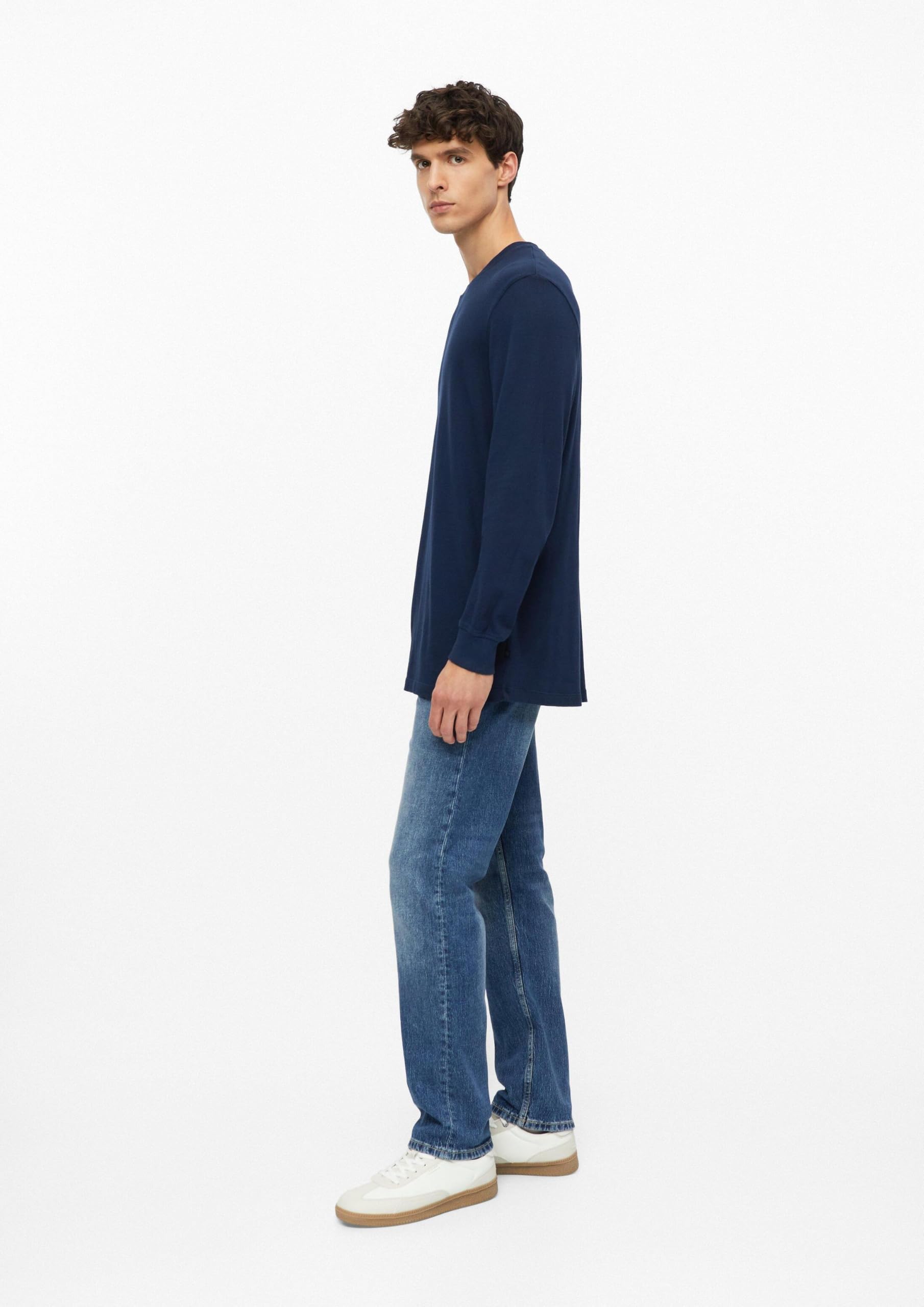 s.Oliver Junior Langarmshirt Garment Dye navy