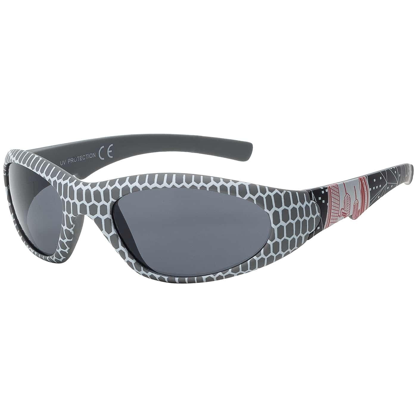 BEZLIT Kinder Sonnenbrille Netz-Design schwarz UV400