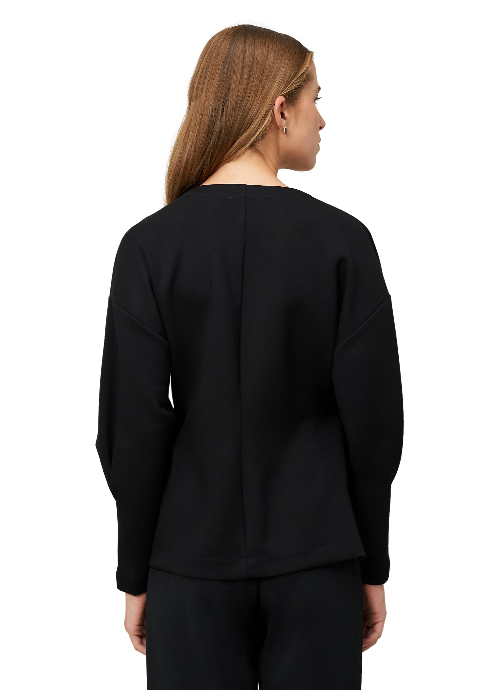 zero Sweatshirt mit Knopfleiste Damen