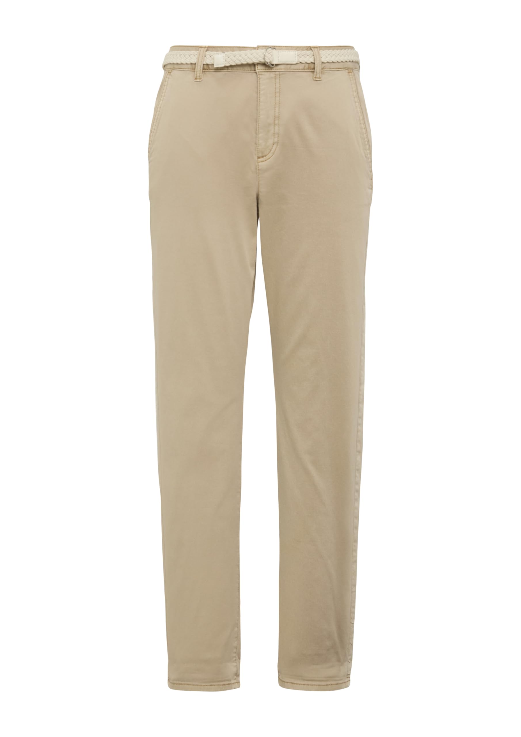 s.Oliver Junior Garment Dye Chinohose mit Flechtgürtel